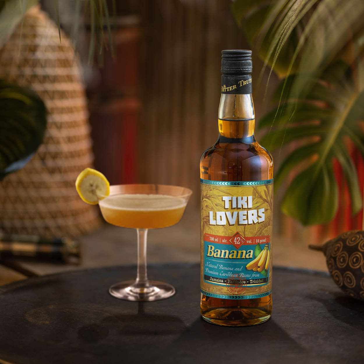 Tiki Lovers Banana Rum 42% 70 cl