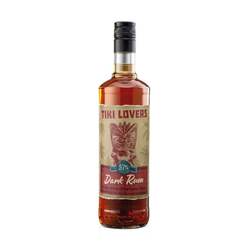 Tiki Lovers Dark Rum 57% 70cl