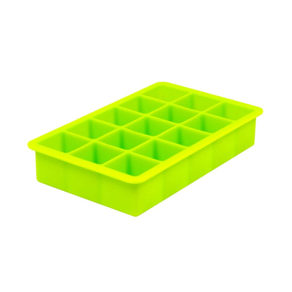 Green Cocktail Kingdom Ice cube mold on a white background