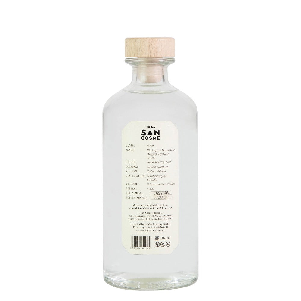 San Cosme Mezcal Artesano Tepeztate 51% 50 cl