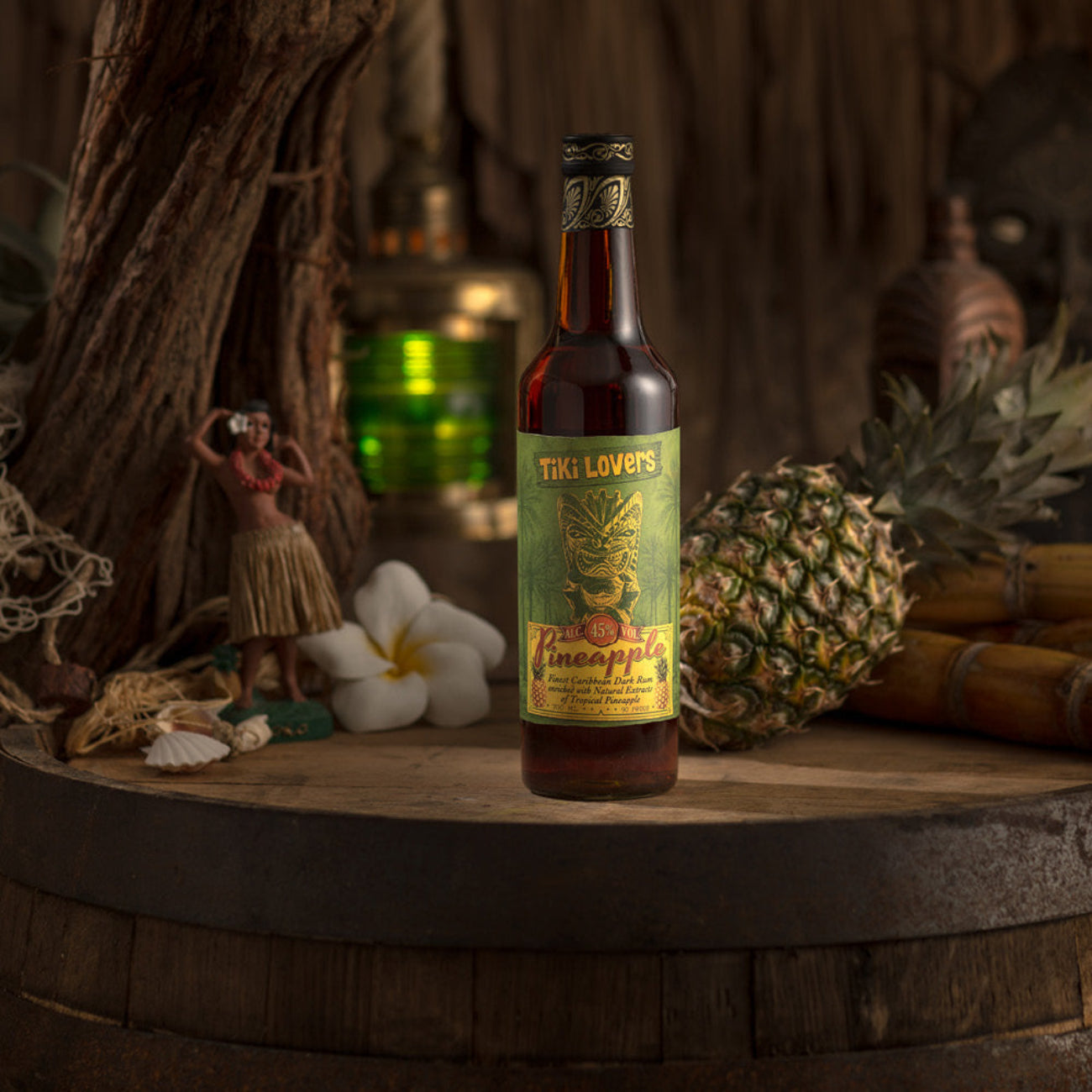Tiki Lovers Pineapple 45% 70cl
