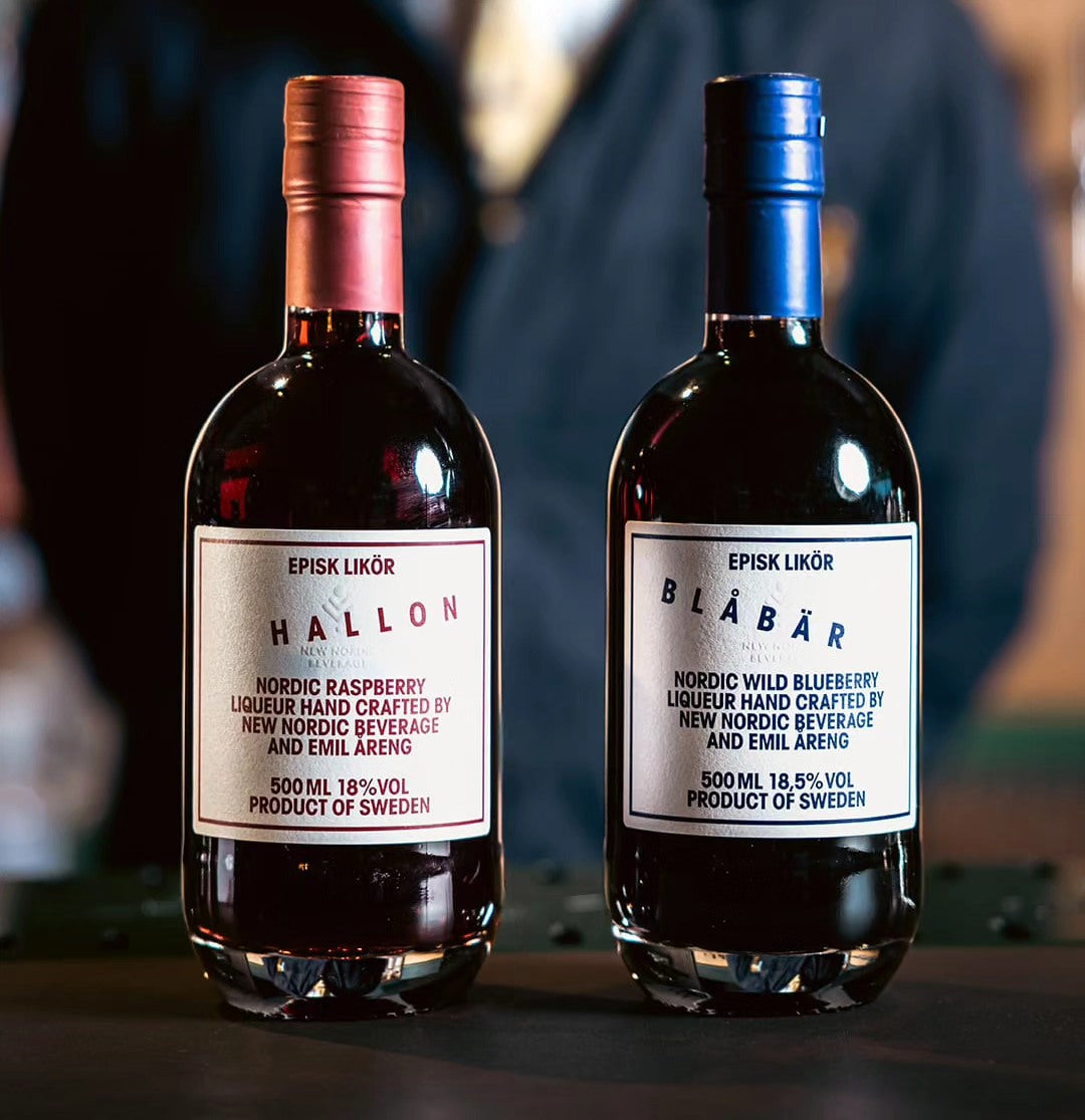 Episk Likör Hallon 18% 50 cl