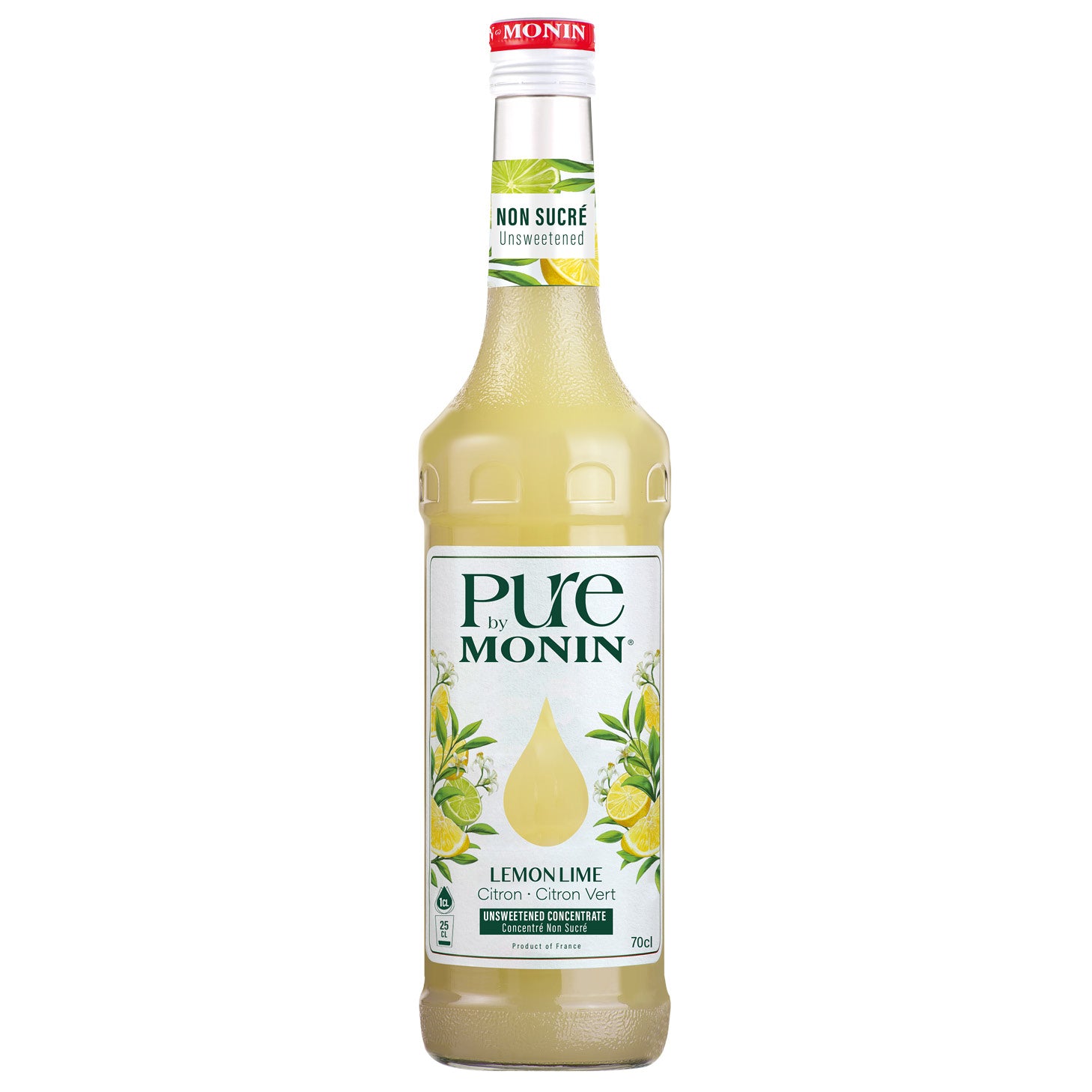 Pure by Monin Lemon Lime 70 cl