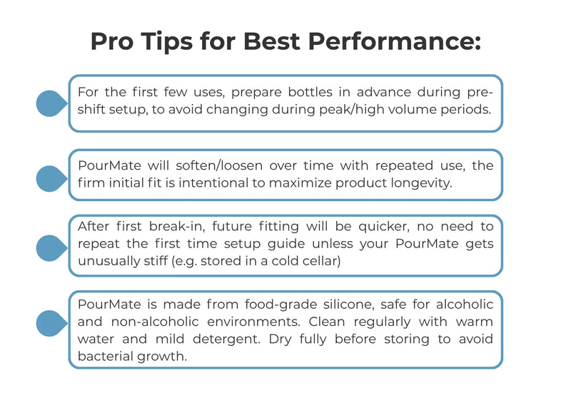 PourMate Black x 12 pcs