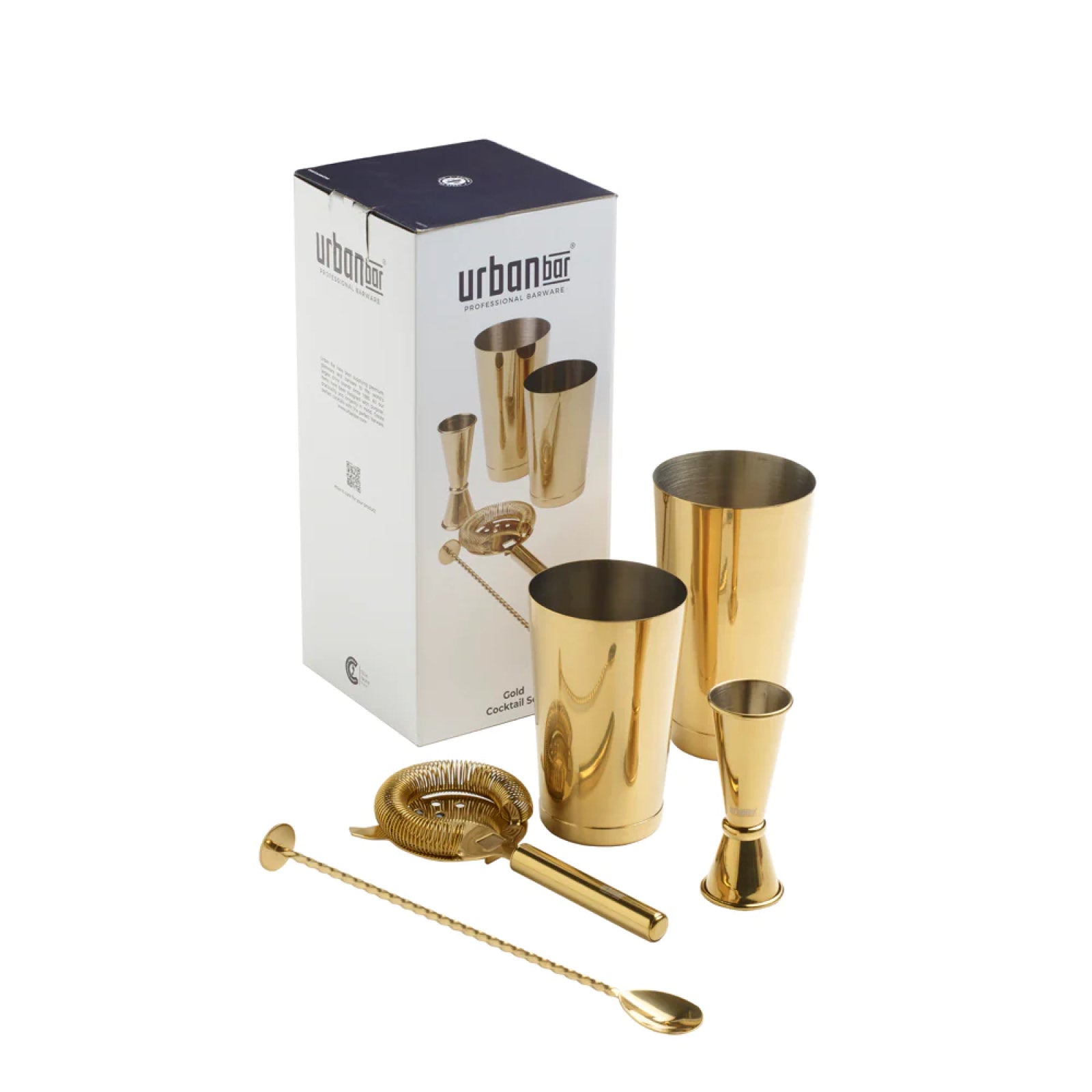 Urban Bar Gold Cocktail Set 5 pcs
