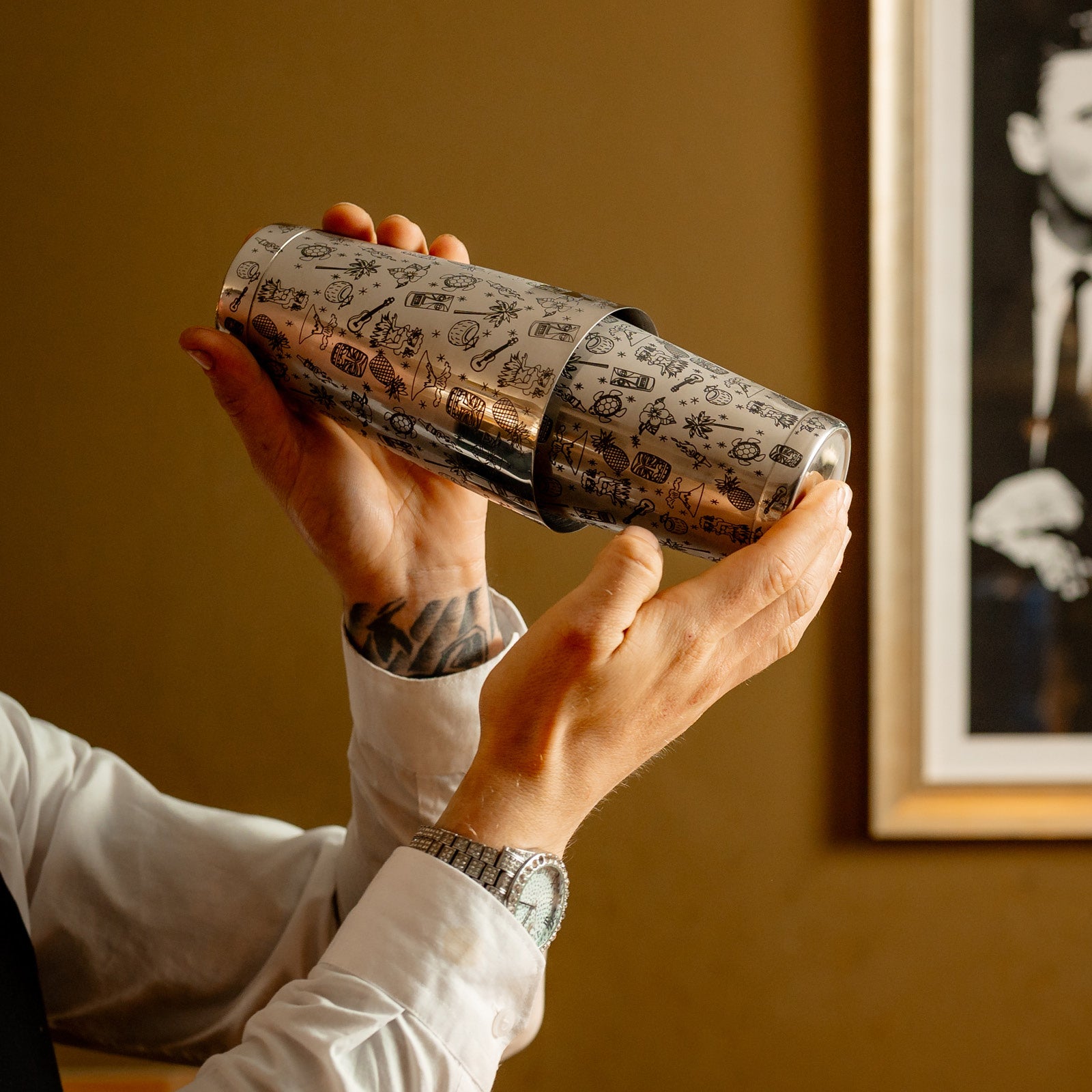 Urban Bar Tiki Cocktail Shaker 750 ml