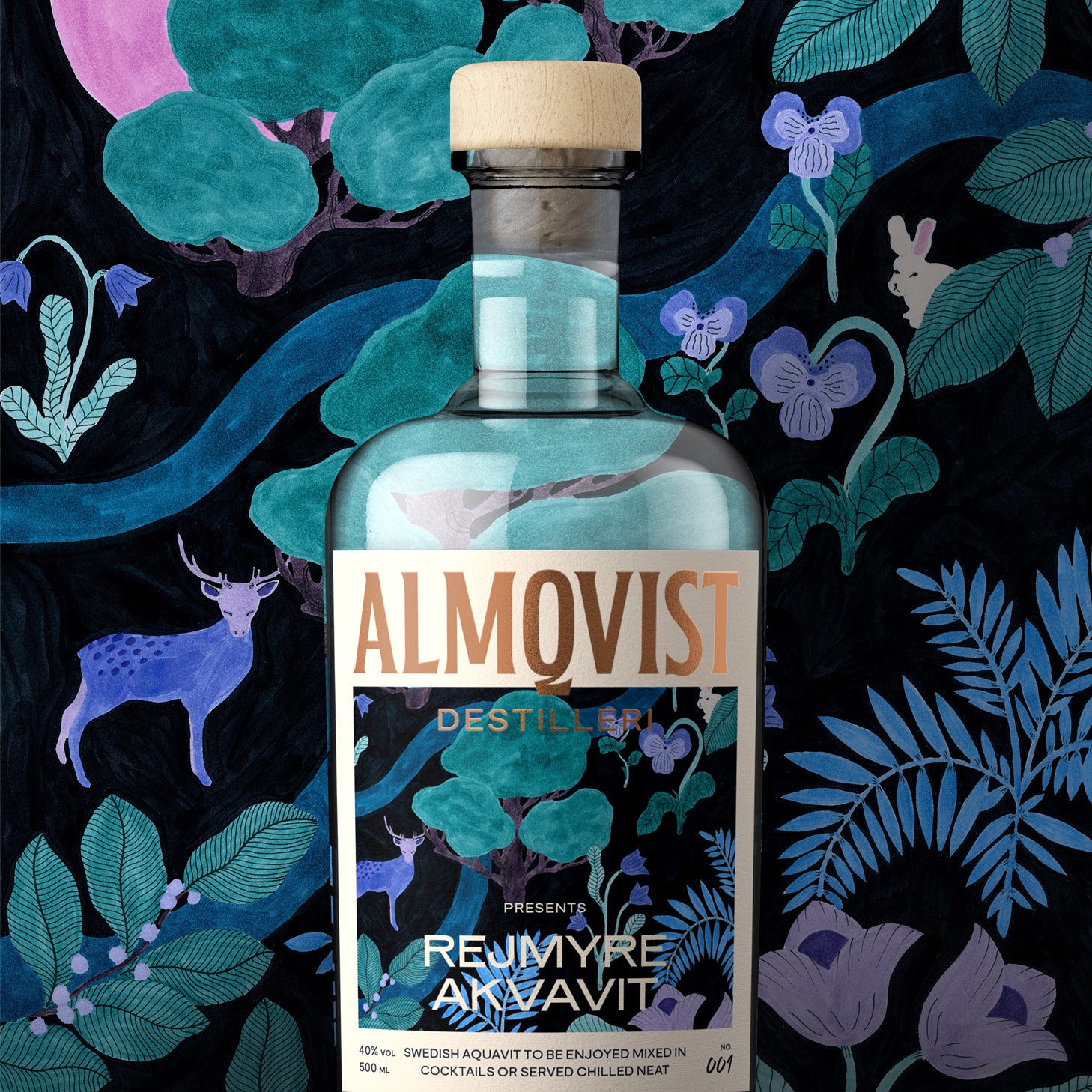 Almqvist Destilleri Rejmyre Akvavit 40% 50 cl