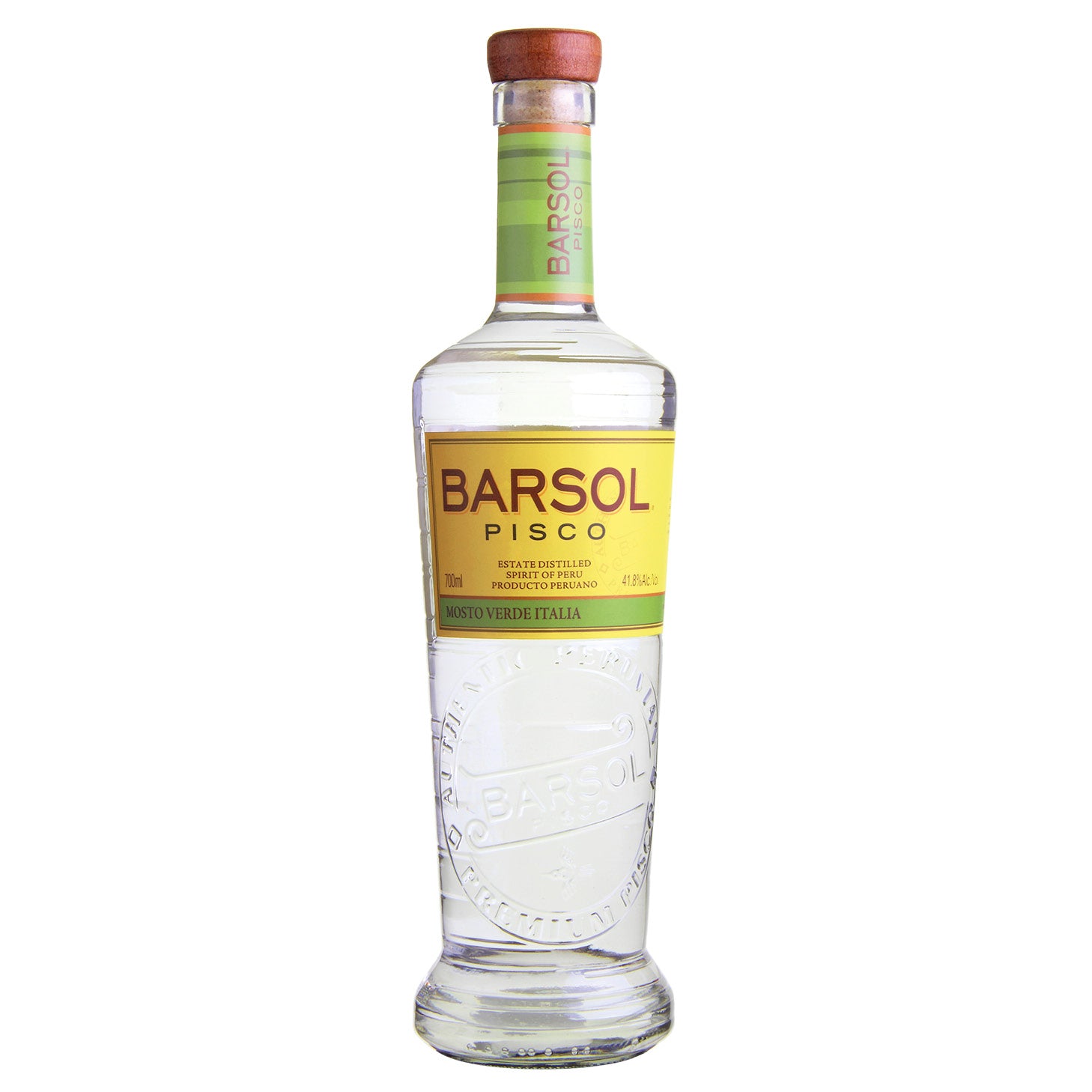 Barsol Mosto Verde Italia Pisco 41,8% 70 cl