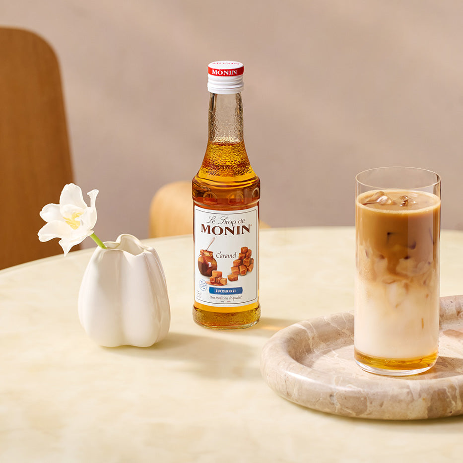 Monin Sugarfree Caramel Syrup 25 cl