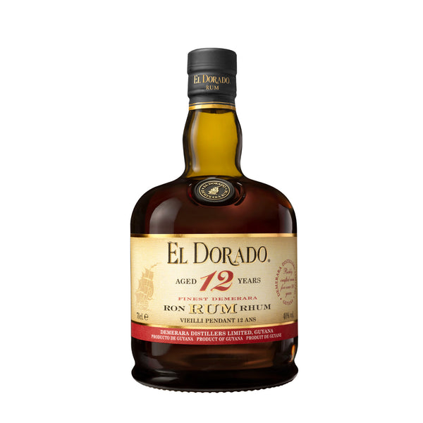 El Dorado Rum 12 Years Old 40% 70cl