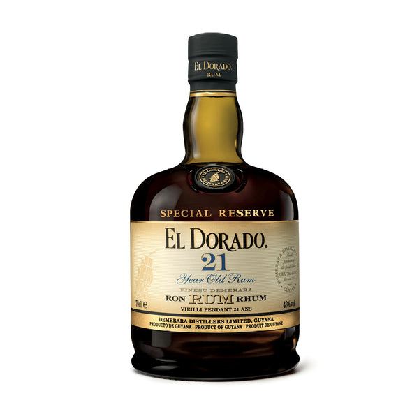 El Dorado Rum 21 Years Old 43% 70cl