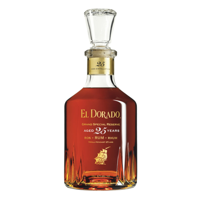 El Dorado Rum 25 Years Old 43% 70cl