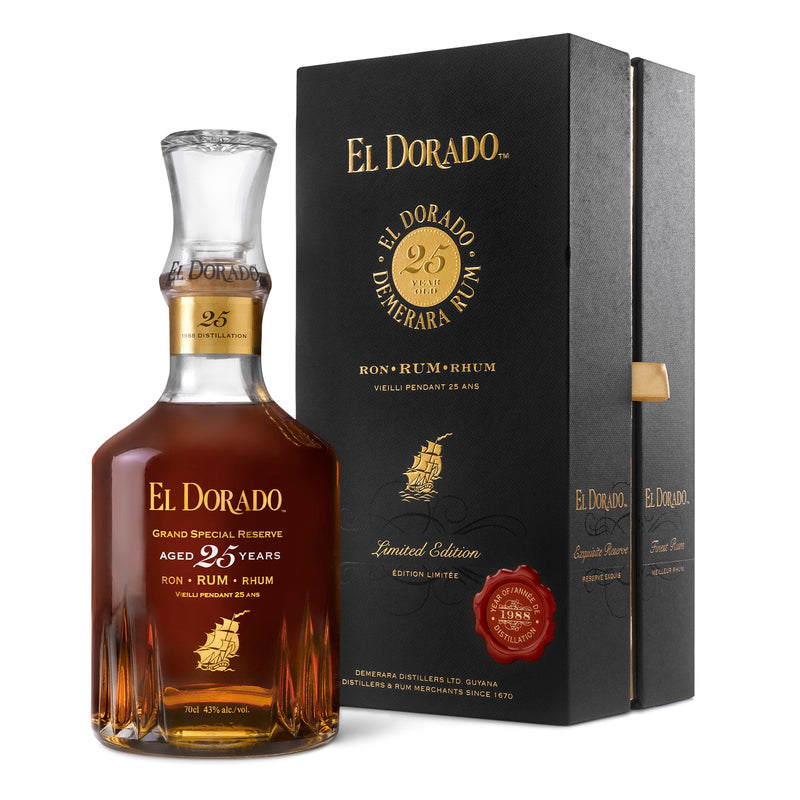 El Dorado Rum 25 Years Old 43% 70cl