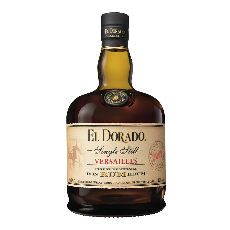 El Dorado Rum Single Still 2009 Versailles 40% 70cl