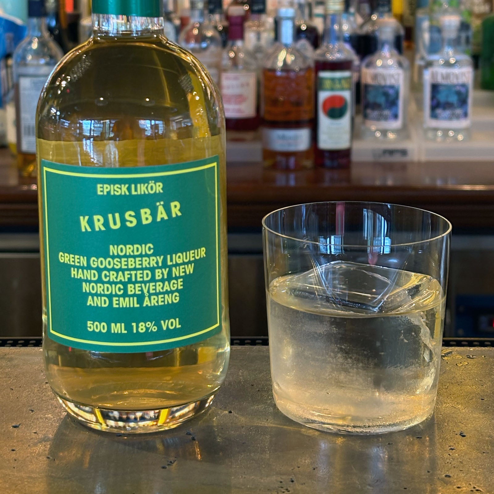 Episk Likör Krusbär 18% 50 cl