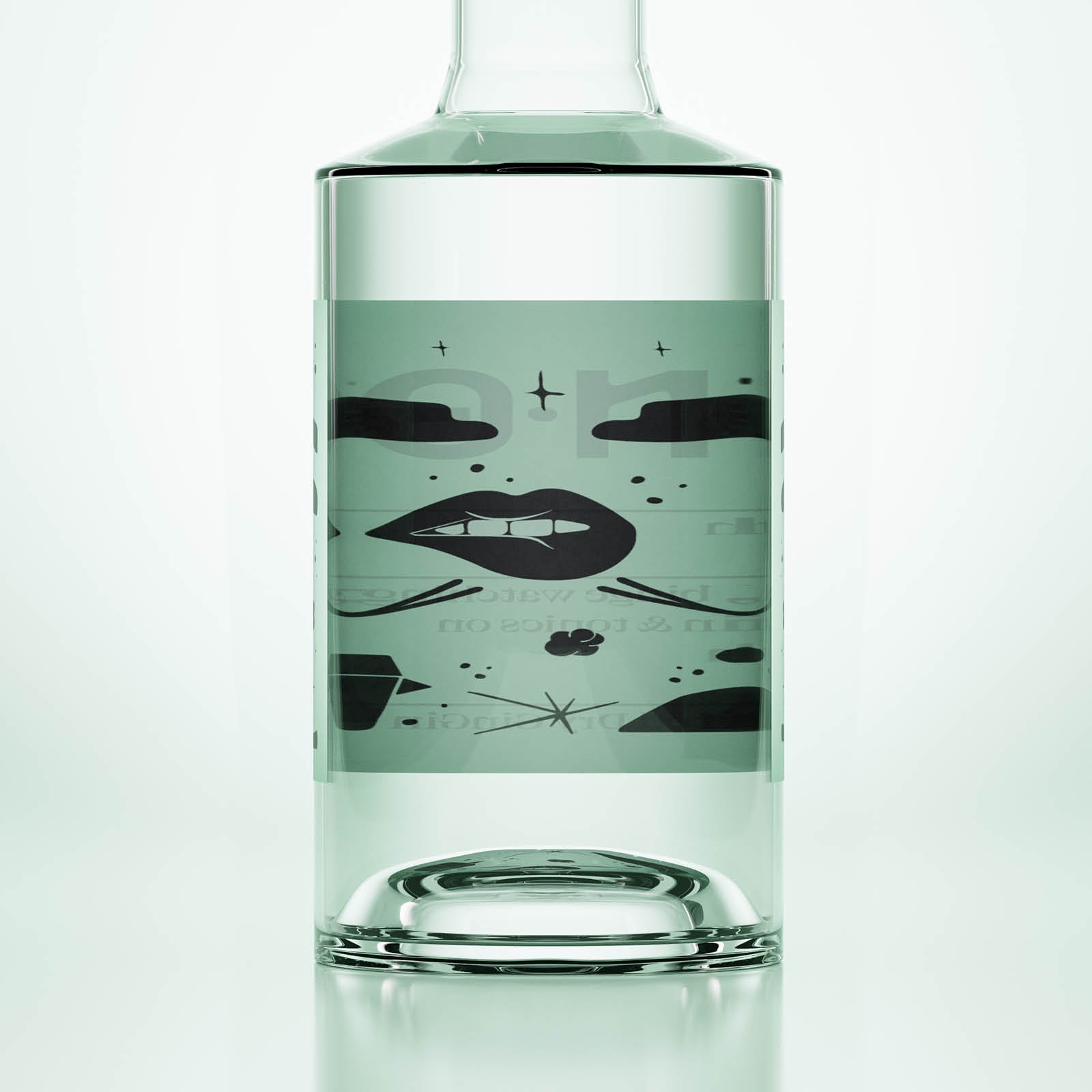 GinGin Dry Gin 40% 50 cl