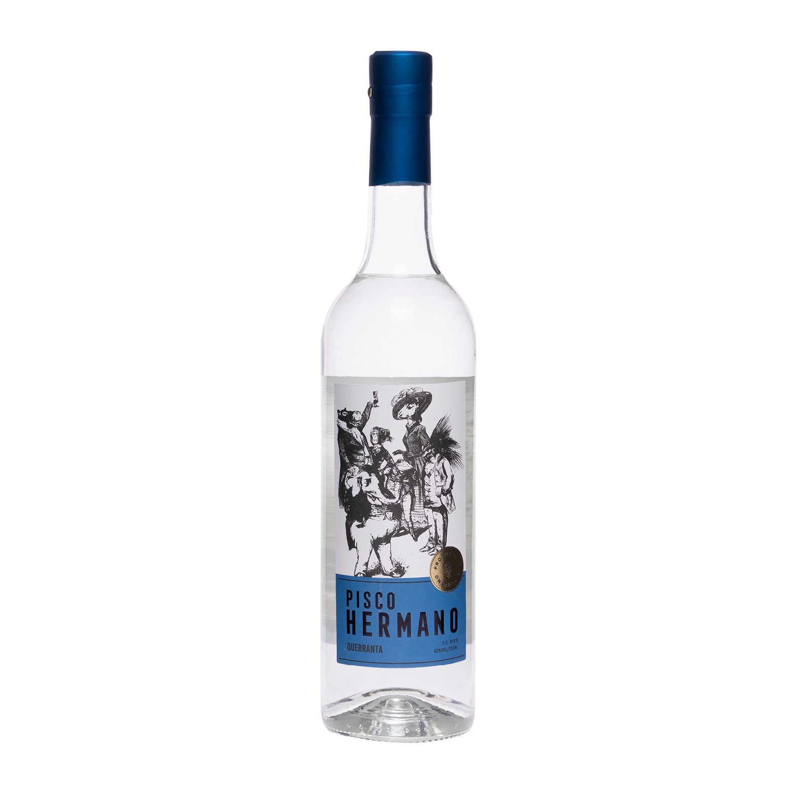 Pisco Hermano Puro Quebranta 42% 70cl