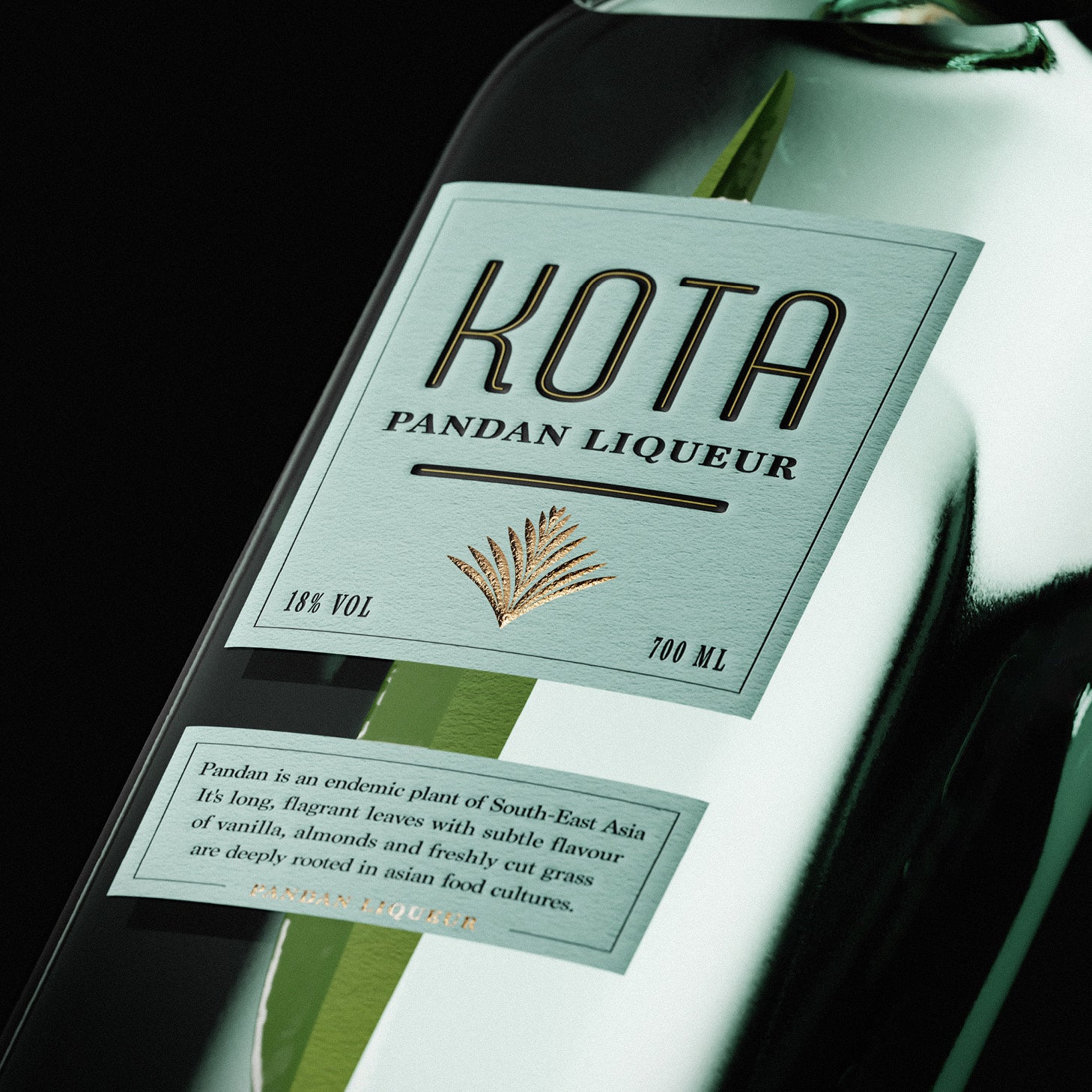 KOTA Pandan Liqueur 18% 70 cl