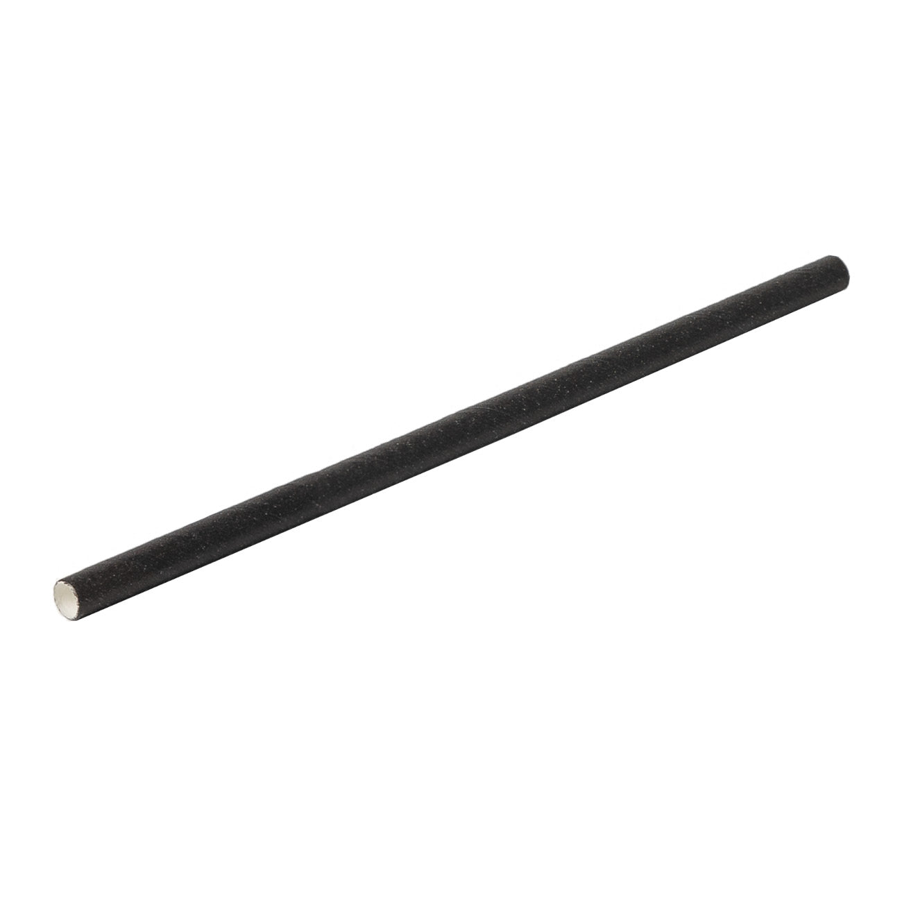 Barkonsult Paper Straw Black Ø 6 x 200 mm, 250 pcs