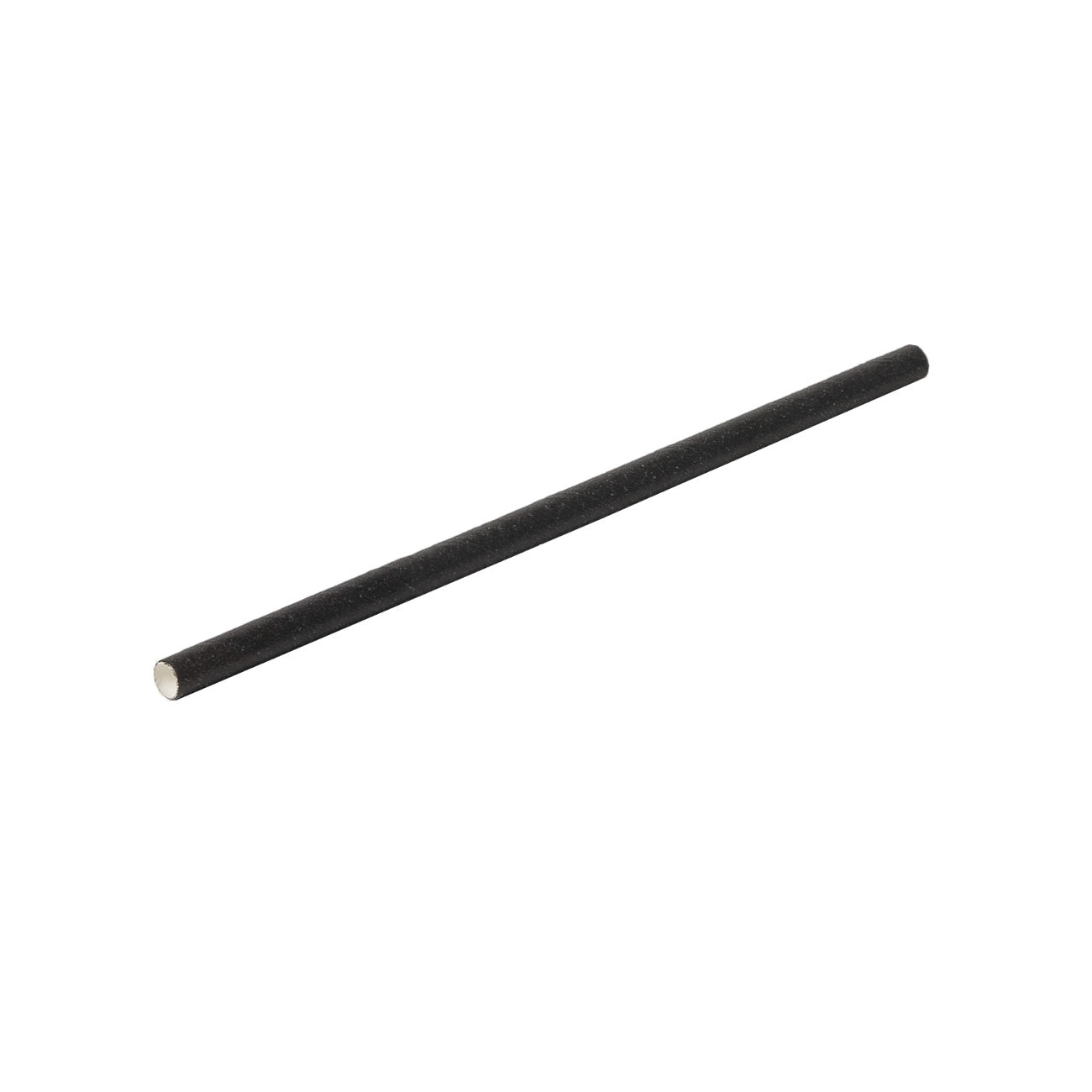 Barkonsult Paper Straw Black Ø 6 x 150 mm, 250 pcs