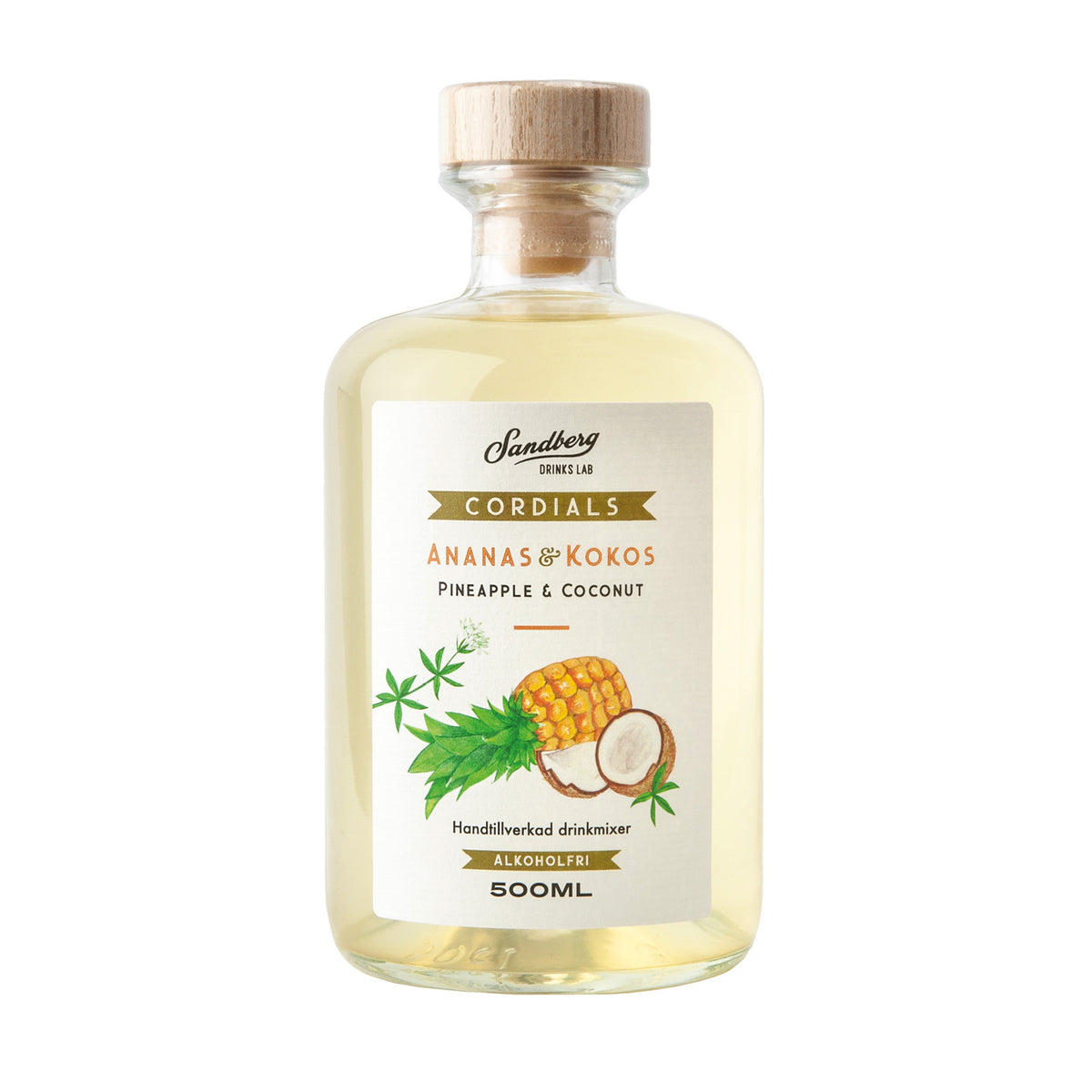 Sandberg Ananas & Kokos Cordial 500 ml