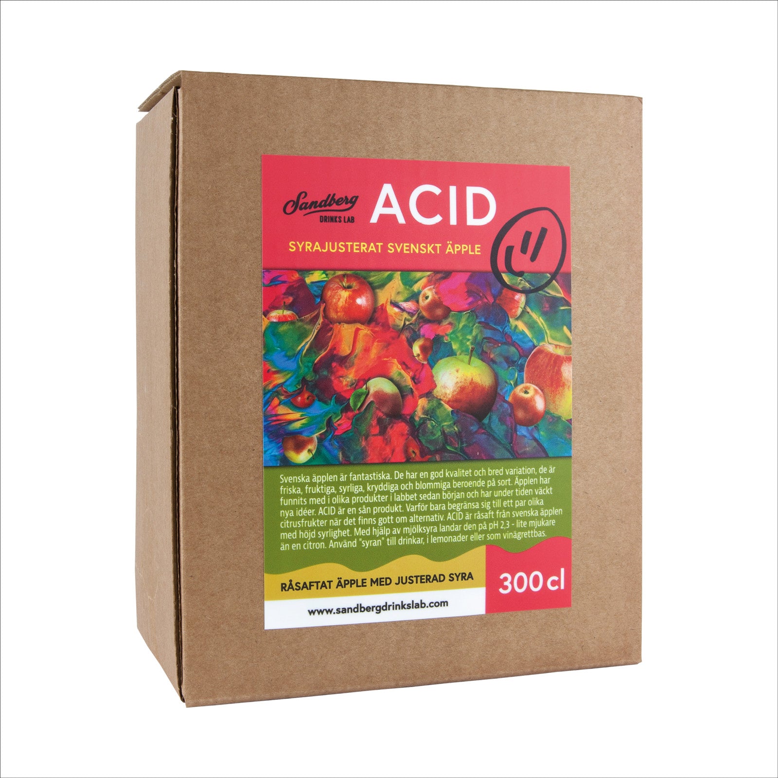 Sandberg Äppelsyra 3 l