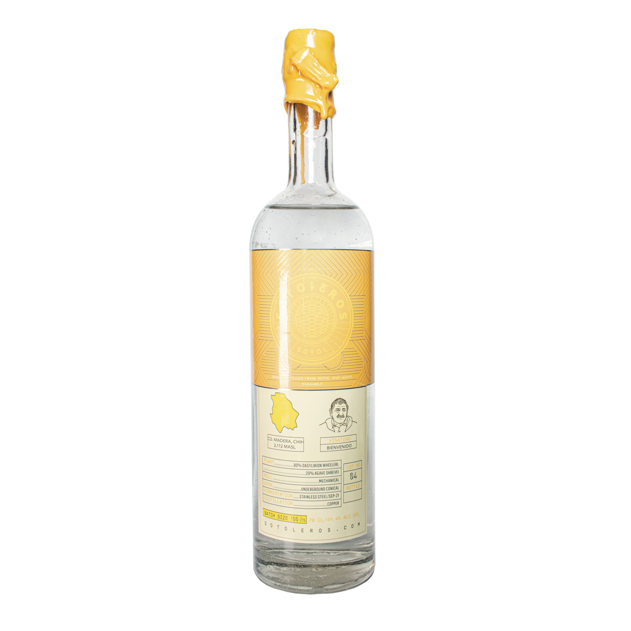Sotoleros Bienvenido Sotol 49,4% 70 cl