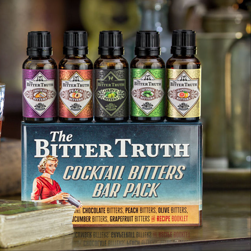 The Bitter Truth Cocktail Bitters Bar Pack 41% 5 x 20 ml