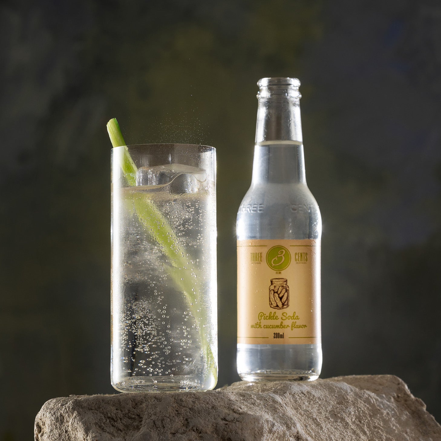 Three Cents Pickle Soda 24 x 200 ml