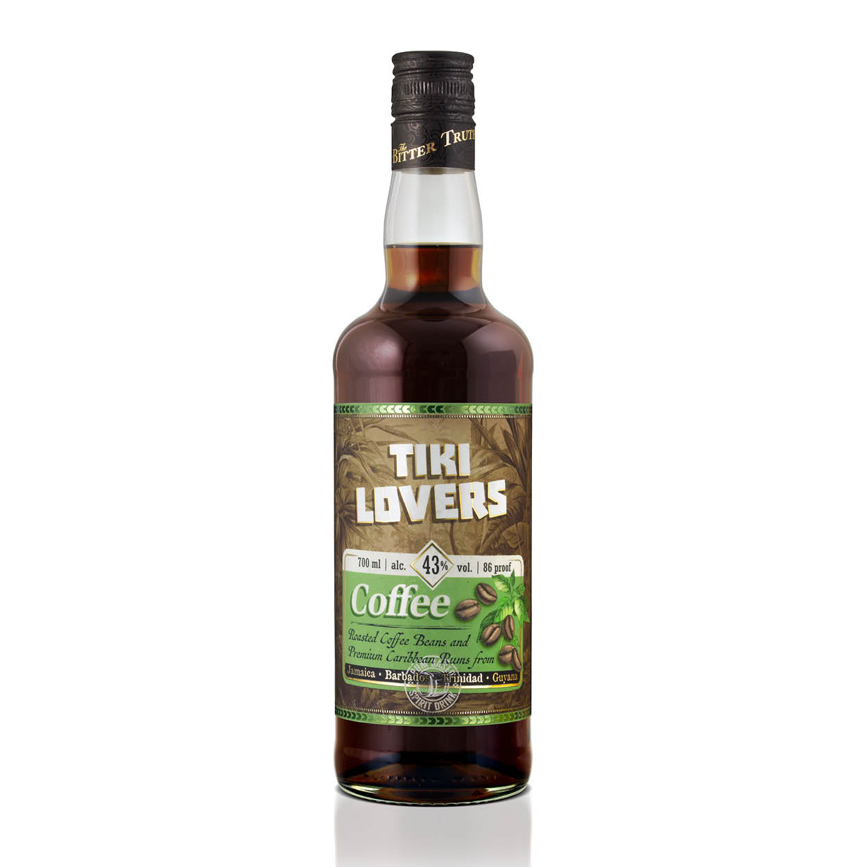 Tiki Lovers Coffee Rum 43% 70 cl