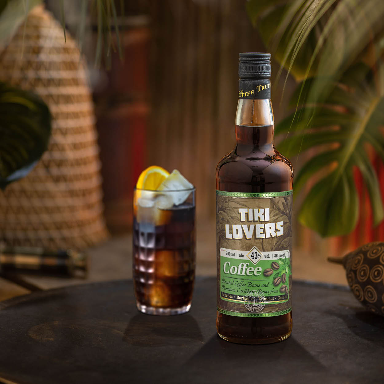 Tiki Lovers Coffee Rum 43% 70 cl