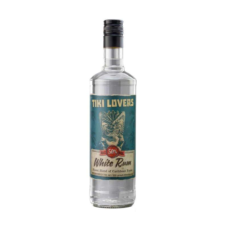 Tiki Lovers White Rum 50% 70 cl