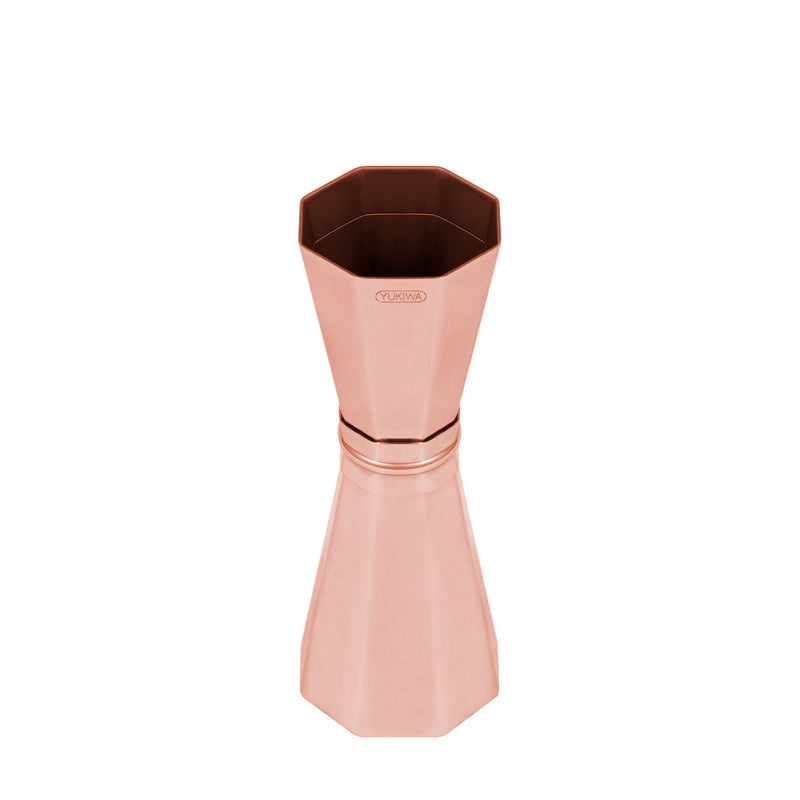 Yukiwa Jigger Octagon Rose Gold 33/45 ml