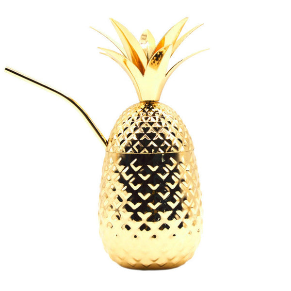 47 Ronin Pineapple with Straw Gold 710 ml