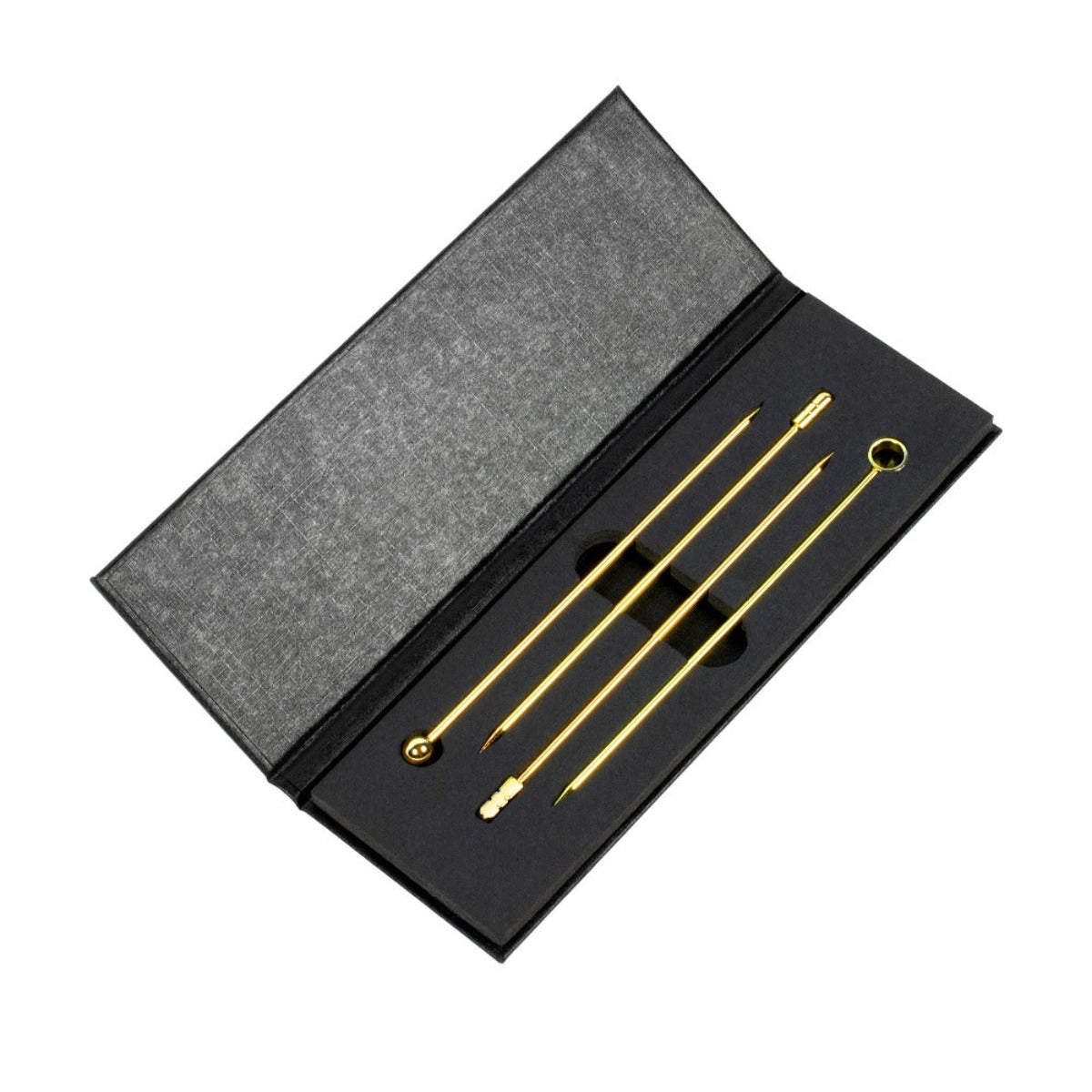 47 Ronin Cocktail Pick Set Gold 105 mm, 4 pcs - Barkonsult Sweden