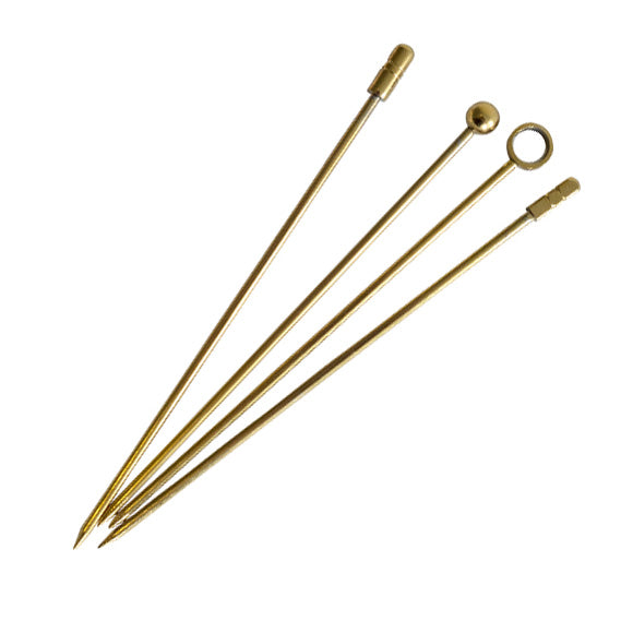 47 Ronin Cocktail Pick Set Gold 105 mm, 4 pcs - Barkonsult Sweden