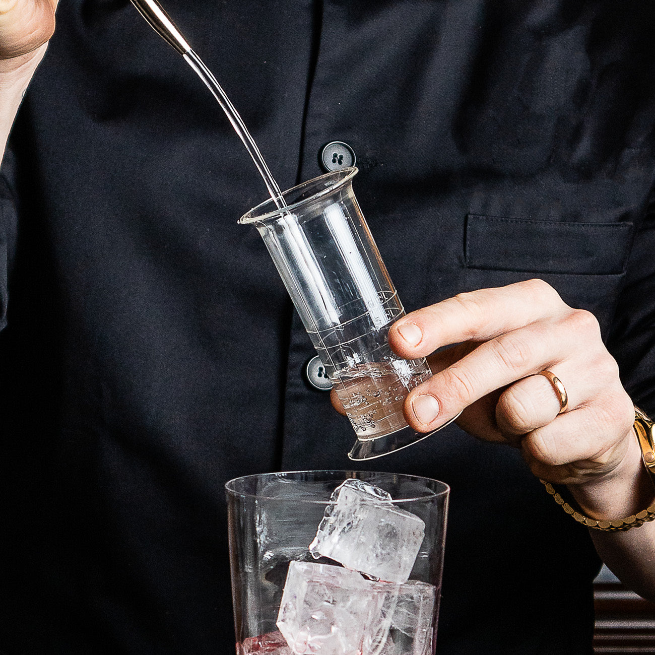 Measuring Glass Plastic 1-2-3-4-5-6 cl