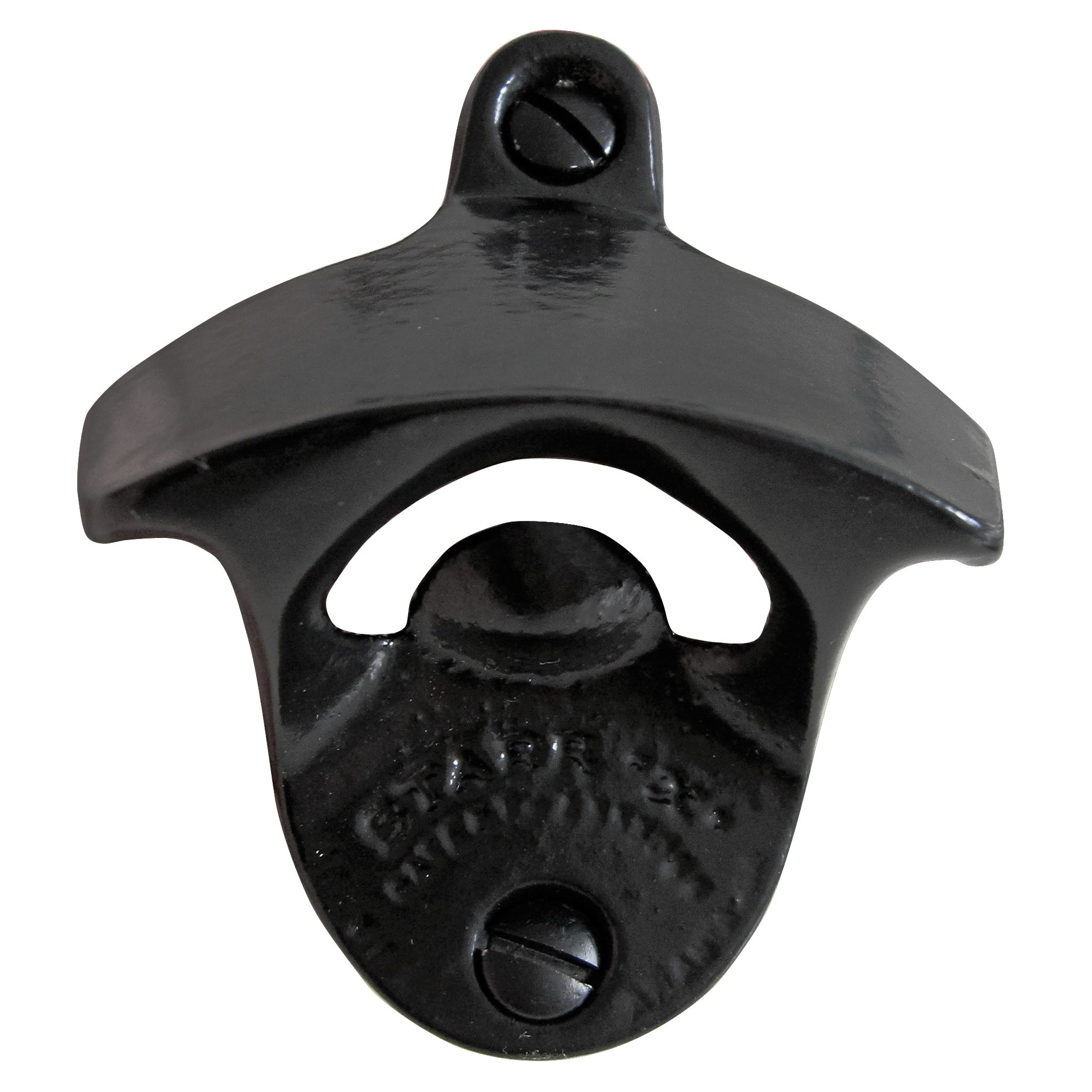 Wall Mounted Bottle Cap Opener Black