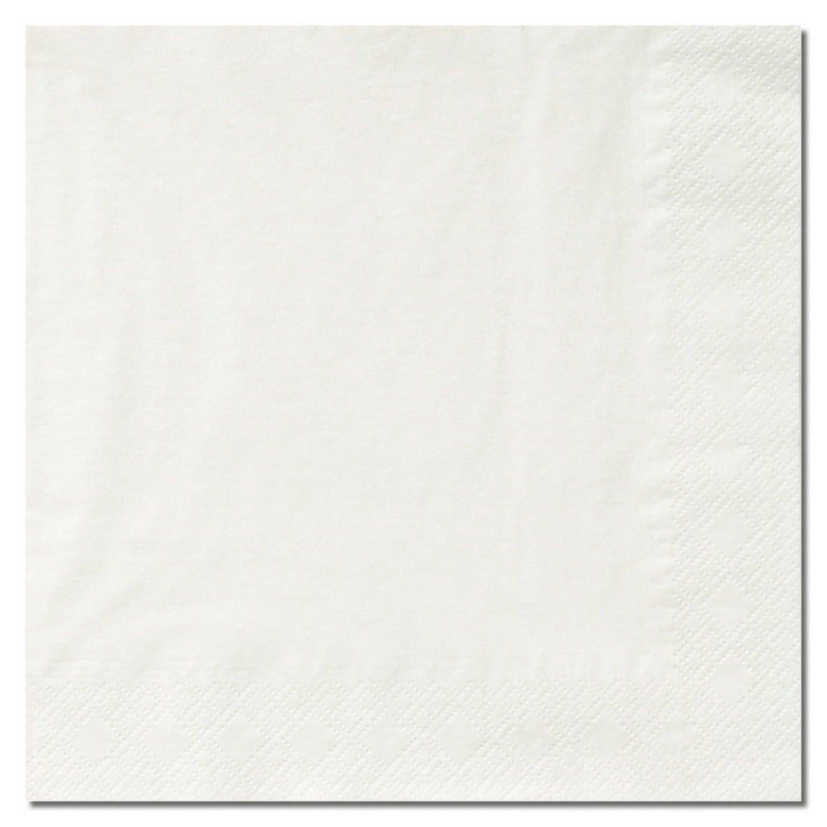 Cocktail Napkin White 24 x 24 cm, 200 pcs