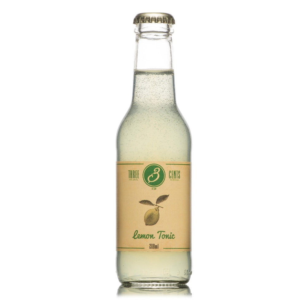Three Cents Lemon Tonic 24 x 200 ml