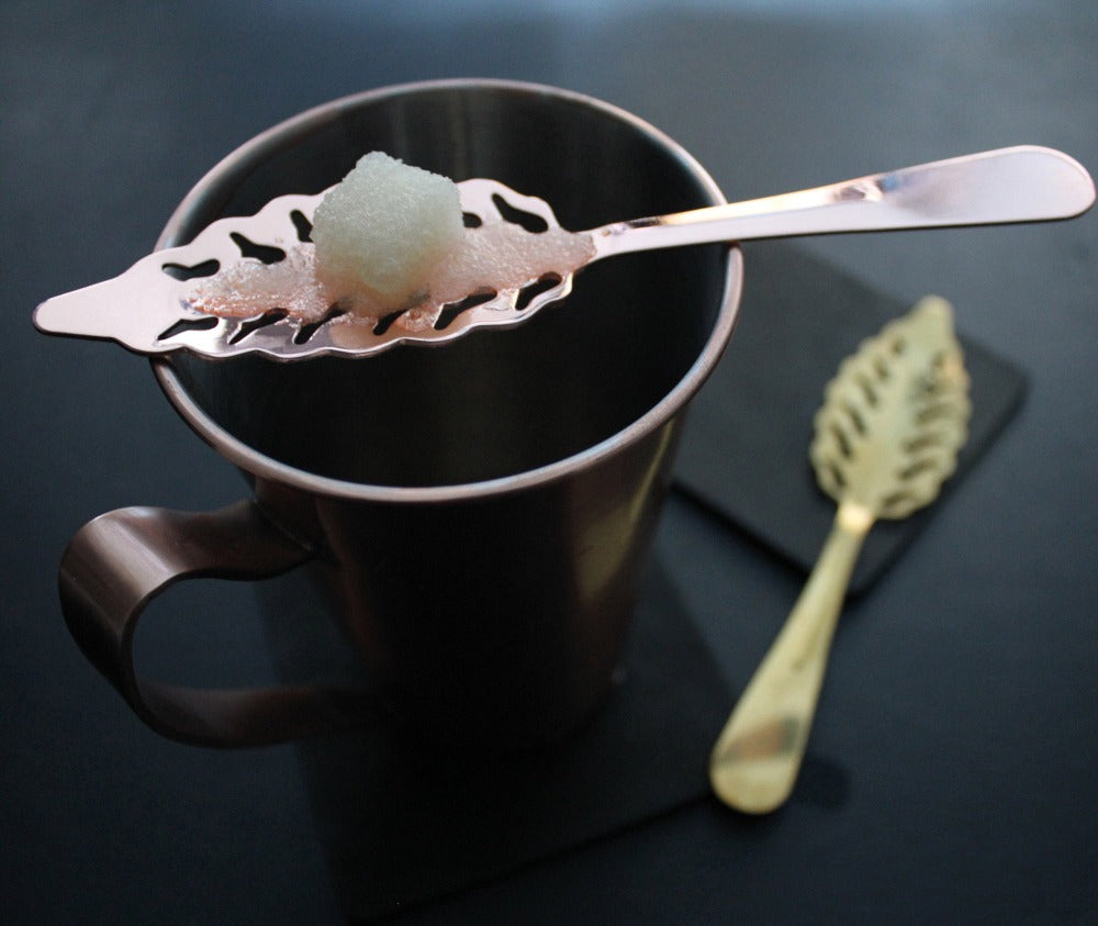 47 Ronin Absinthe Spoon Gold 163 mm - Barkonsult Sweden