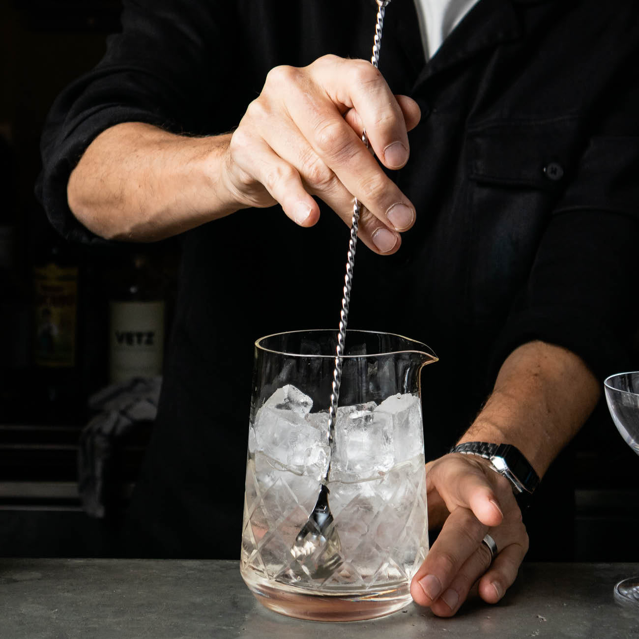 47 Ronin Hand-Cut Mixing Glass 750 ml - Barkonsult Sweden