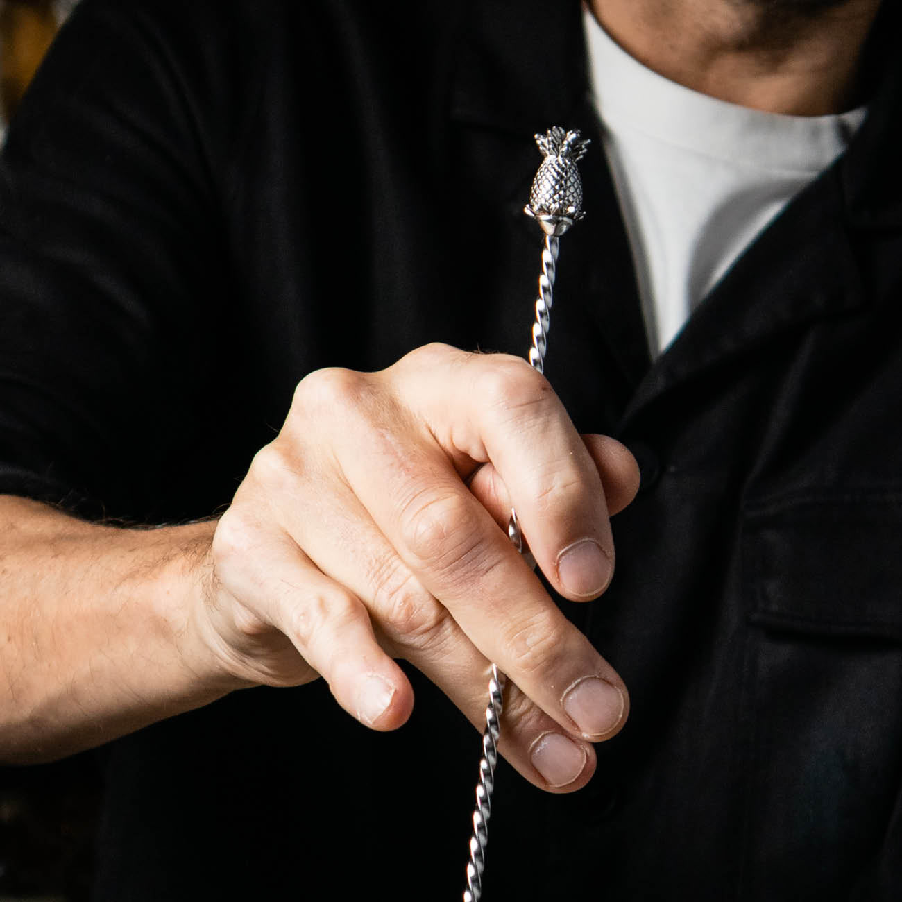 Cocktail Kingdom Bulu Pineapple Barspoon 330 mm