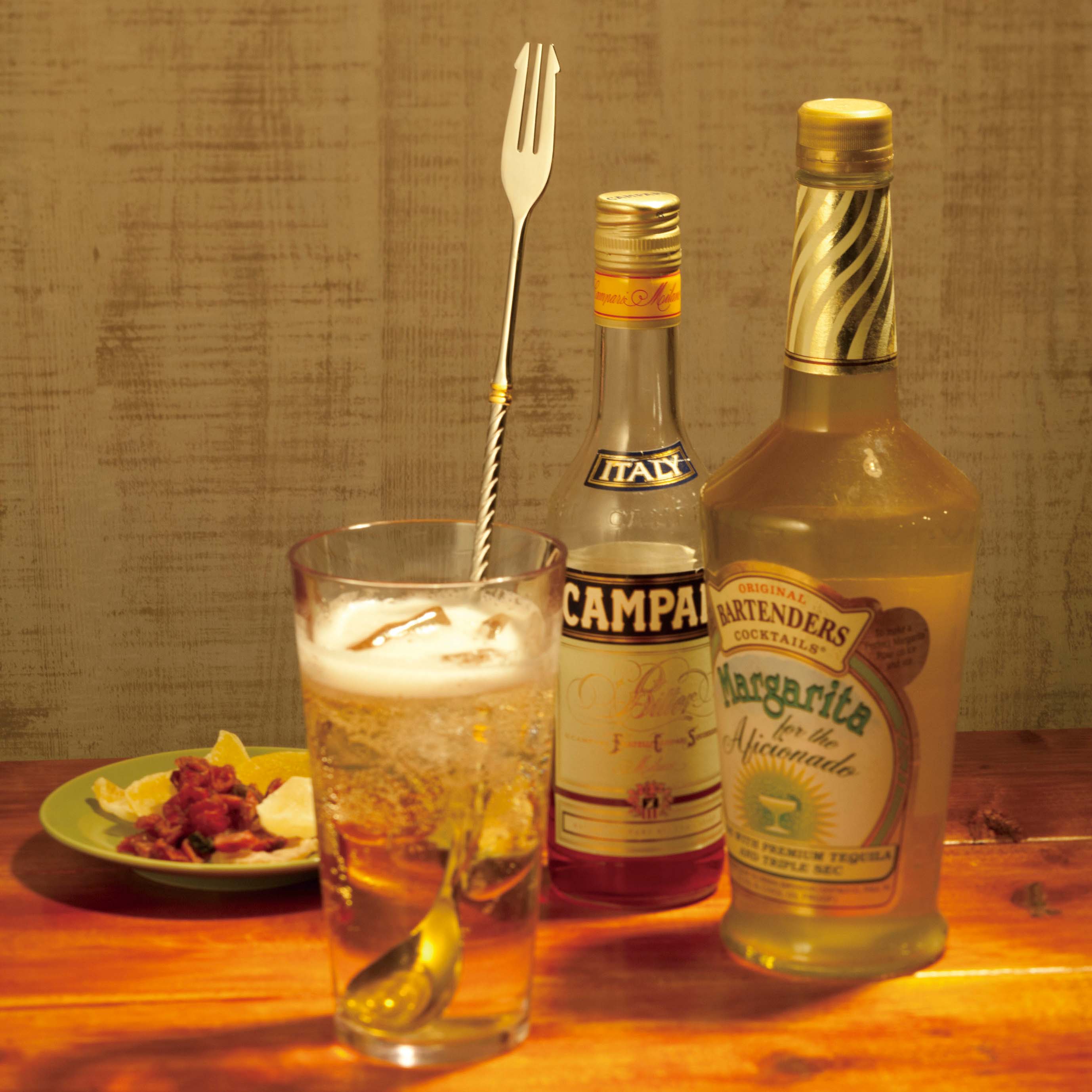 Yukiwa Bar Spoon Stainless Steel Gold Accent 240 mm