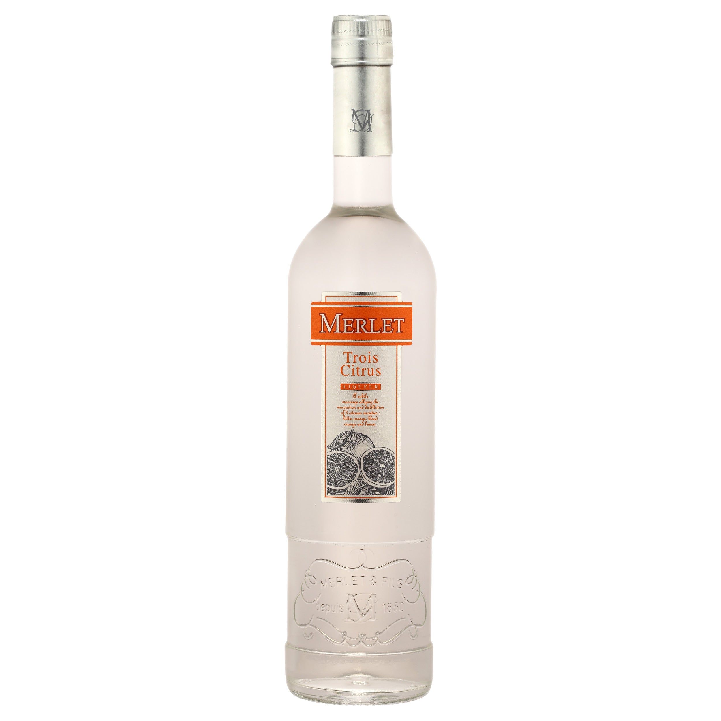Merlet Trois Citrus 40% 70cl
