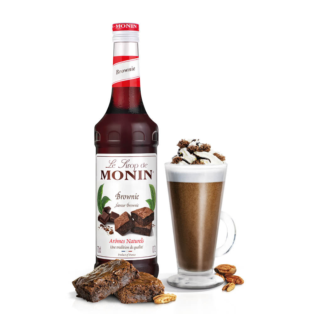 Monin Brownie Syrup 70 cl
