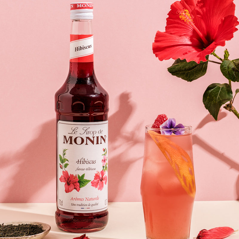 Monin Hibiscus Syrup 70 cl
