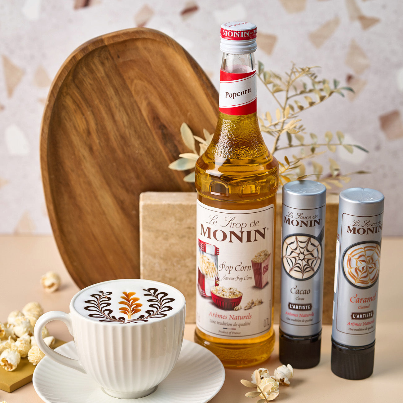 Monin Popcorn Syrup 70 cl