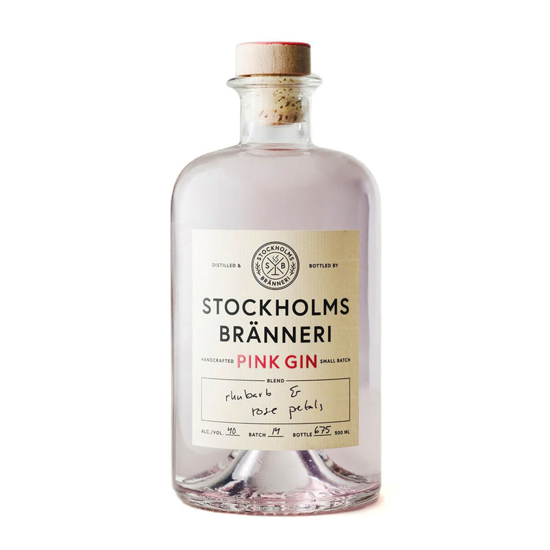Stockholms Bränneri Pink Gin 40% 50cl